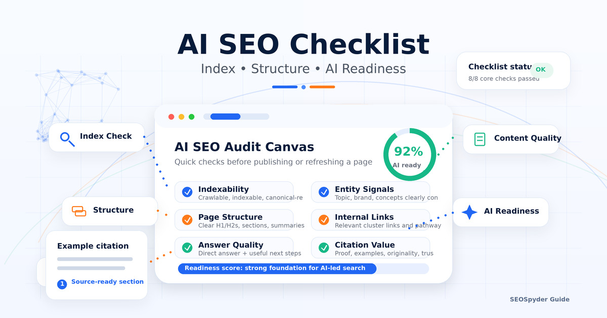 ai seo checklist